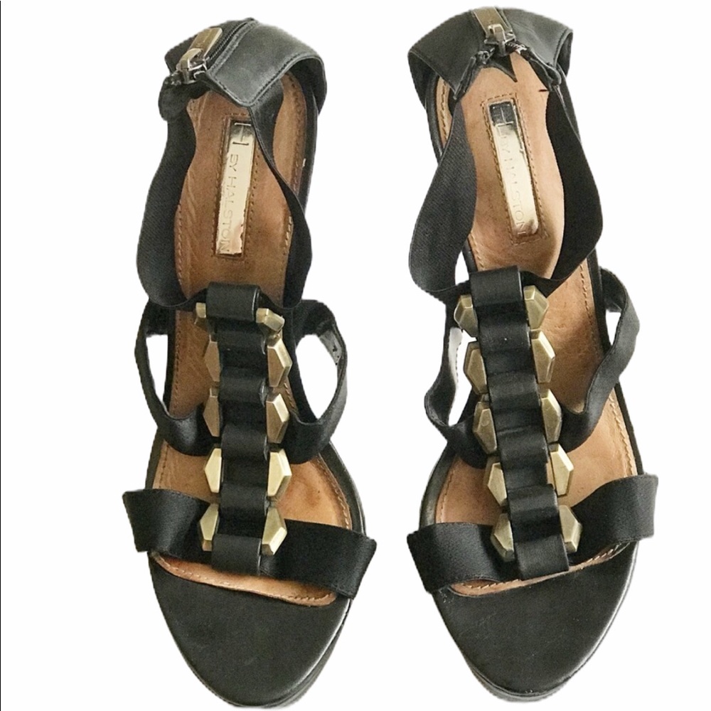 🍃H By Halston | Peep Toe Stiletto Pumps